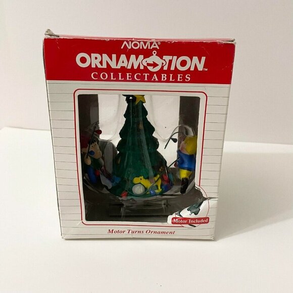 Noma Ornamotion Collectables Ornament with Motor Elves on Christmas Tree Flaws - Picture 6 of 16